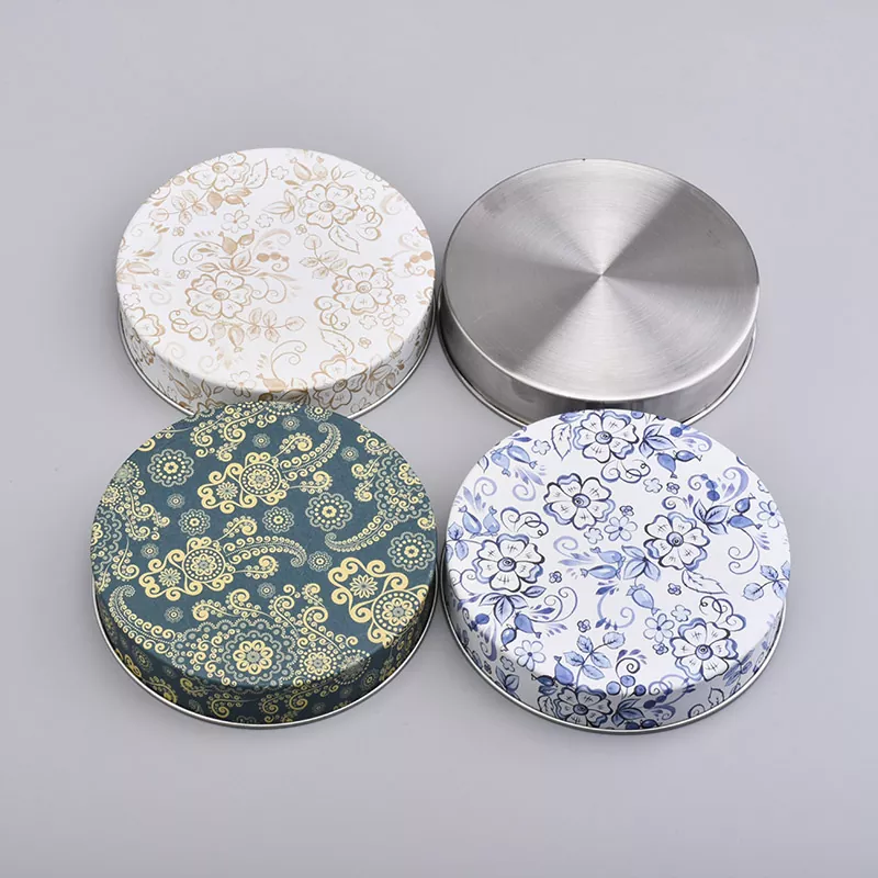 ذاتی نوعیت کے پرنٹ ٹن موم بتی جار ڑککن ذاتی نوعیت کے پرنٹ ٹن موم بتی جار ڑککن