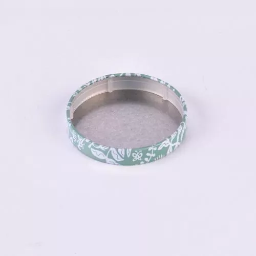 ذاتی نوعیت کے پرنٹ ٹن موم بتی جار ڑککن