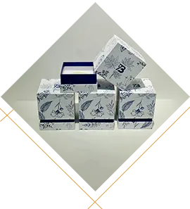 ڑککنوں کے ساتھ گفٹ بکس