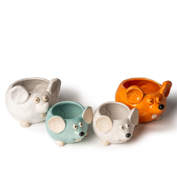 ماؤس کے سائز کا سیرامک ​​موم بتی ہولڈرز: زندگی میں چالاکی اور گرم جوشی لانا