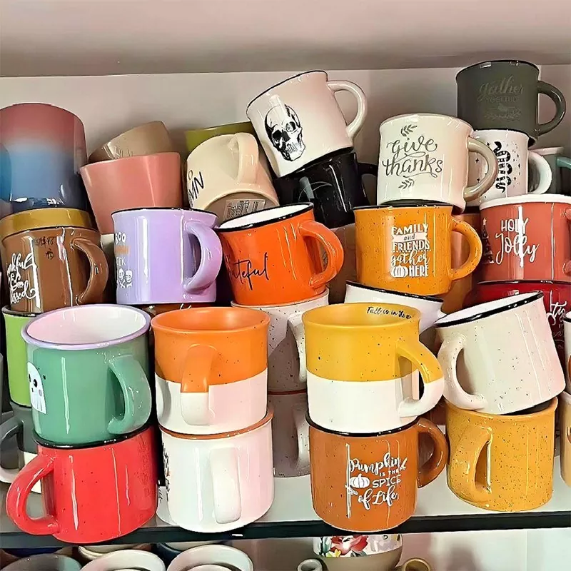 کسٹم سیرامک اسٹون ویئر پیالا