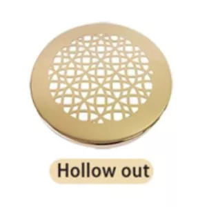 کھوکھلی ٹن موم بتی جار ڑککن