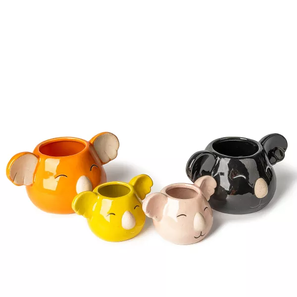 کوالہ کے سائز کا سیرامک ​​موم بتی رکھنے والے